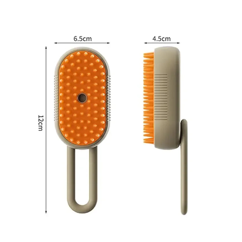 Brosse électrique à vapeur pour chien et chat 3 en 1