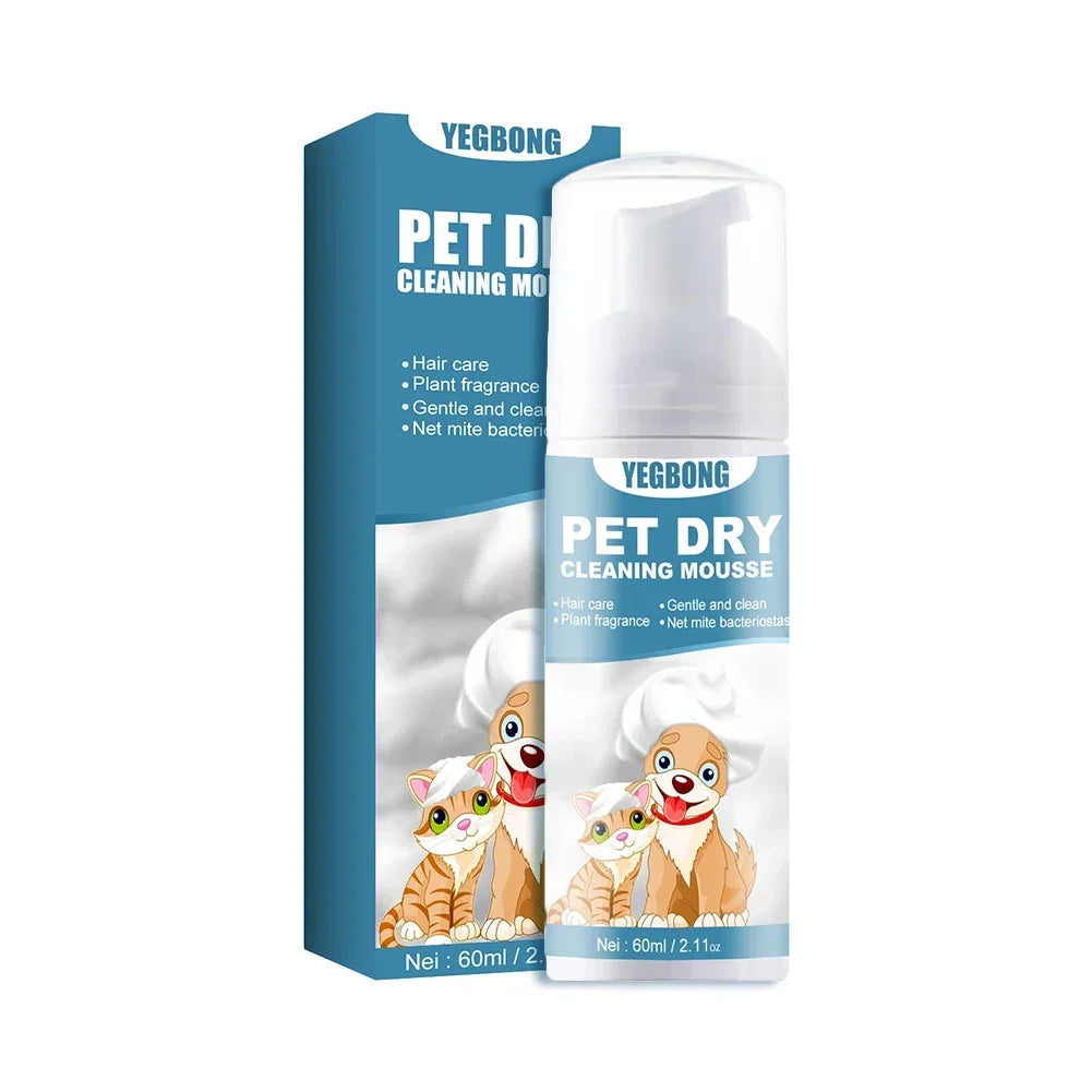 Pet Dry Cleaning Shampoo Waterless No Rinse