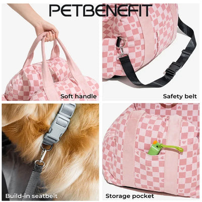 Safety Pet Portable Car Seat Central Control Nonslip Dog Carriers