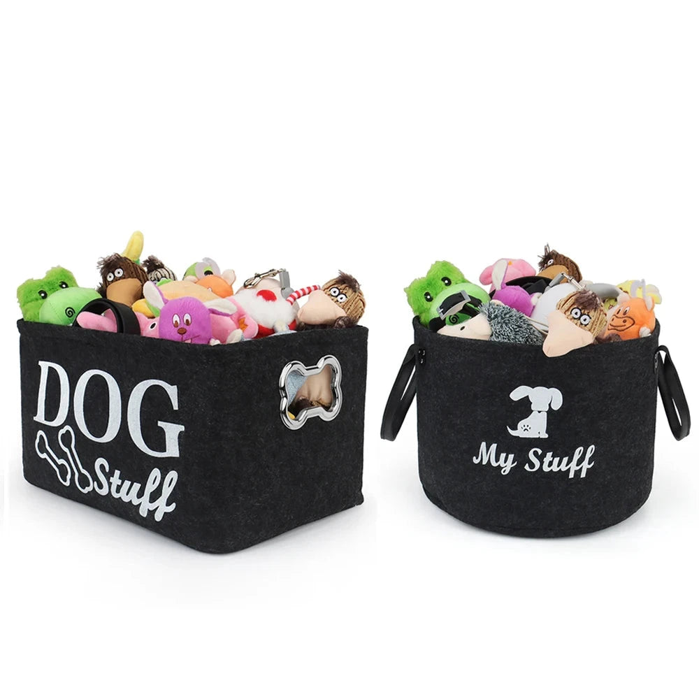 Toy Storage Dog Basket