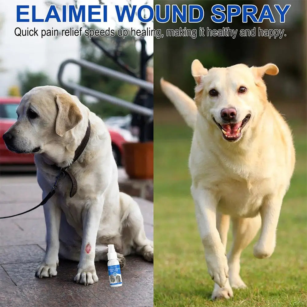 Spray réparateur pour plaies d'animaux Soins pour animaux de compagnie