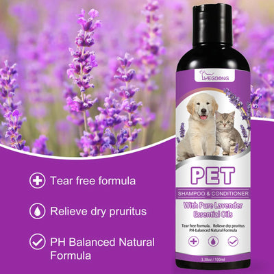 Pet Shampoo Hair Softening & Itch Removing