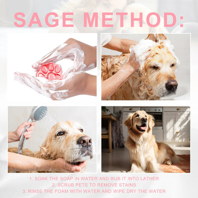 Sensitive Pet Mite Removal Softening Fur Soap