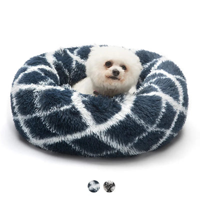 Lit apaisant en peluche pour chien Designo