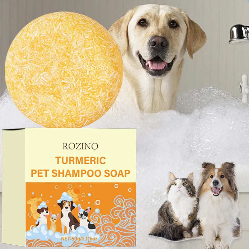 Pet Turmeric Soap Deep Cleaning