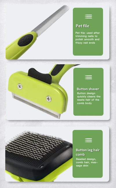 6 in 1 Pet Cat Dog Grooming Deshedding Tools