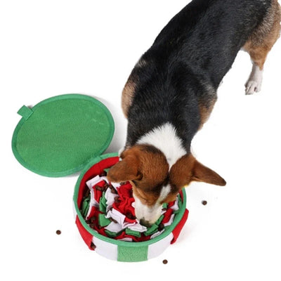 Christmas Collection Pet Toy Gift Sniffing Mat Snuffle Mats