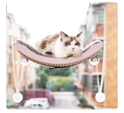 Relax Cat Hammock Balcony Windows Mount Sunny Seat