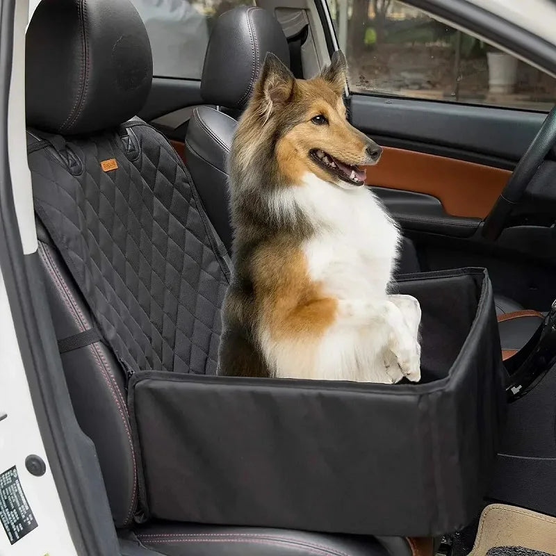 Siège auto pour chien, hamac de transport étanche pour voyage en extérieur en toute sécurité