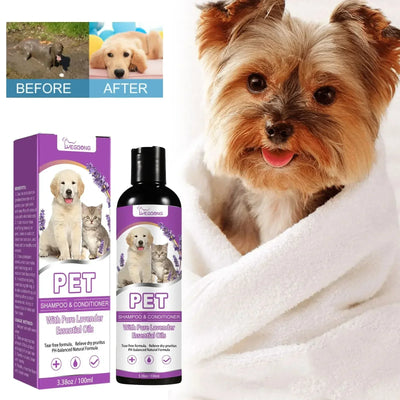 Pet Fur Smoothing Set