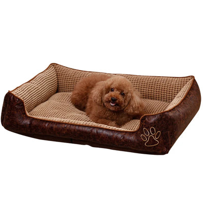 Plush Paw Pet Bed Washable