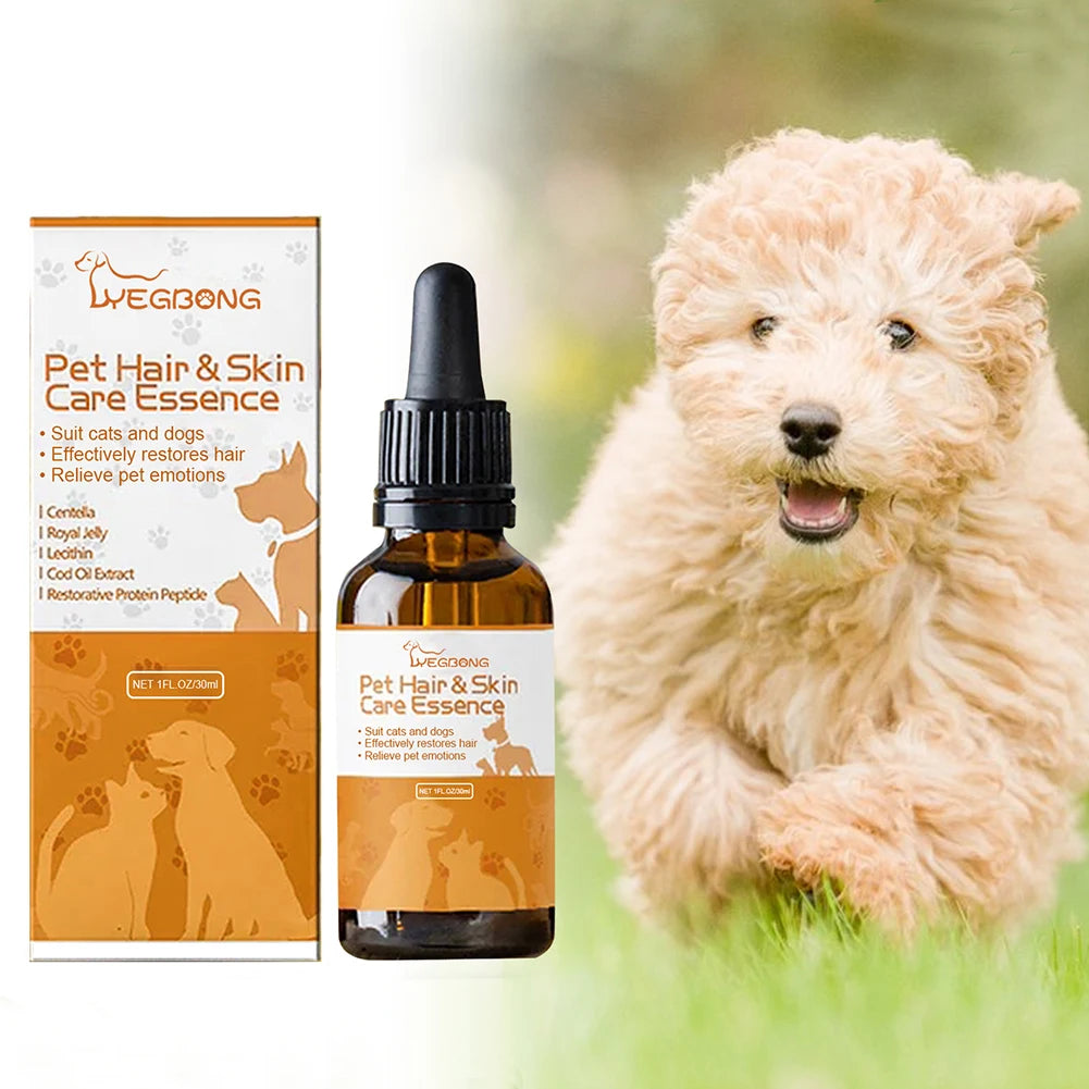 Pet Hair Skin Care Essence Natural Moisturizing Coat Conditioner Promote Hair Growth