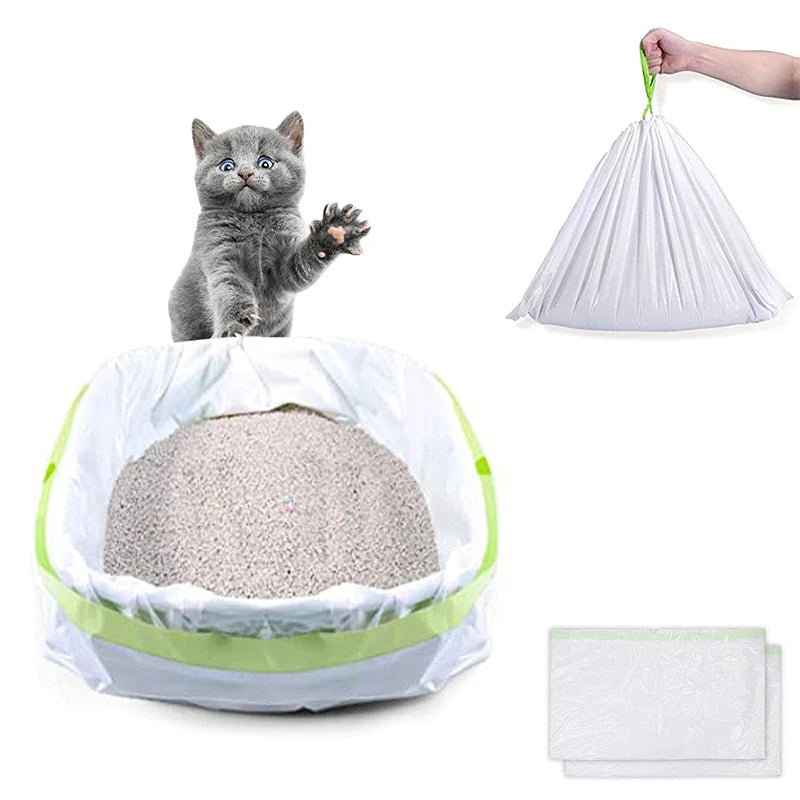 Sac à litière pour chat Scoop Free Sac à ordures hygiénique pour toilettes pour chat