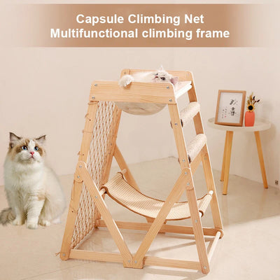 Cadre d'escalade pour chat Capsule spatiale Planche à gratter