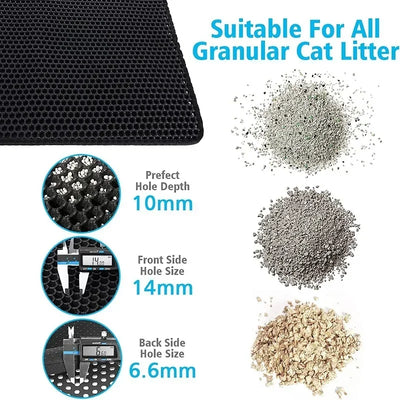 Magic Clean Cat Litter Mat Pet Toilet Waterproof Double Layer