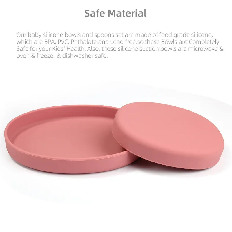 Silicone Pet Flat Feeding Plate