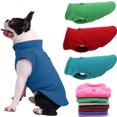 Warm Fleece Dogs Clothes Soft