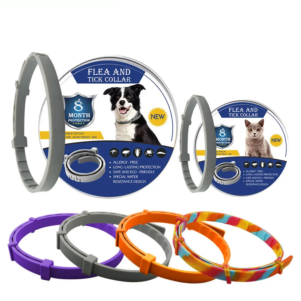 Protection Flea & Tick Collar Silicone 8 Month