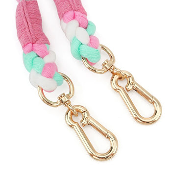 Ensemble collier et laisse pour chien Macaron