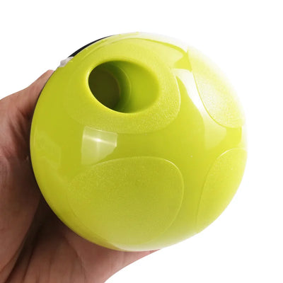 Interactive Pet Toy Increases IQ Treat Ball Food Dispenser