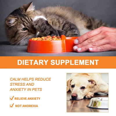 Natural Organic Calming Drops Pet Anxiety Relief Blend Essential Oil