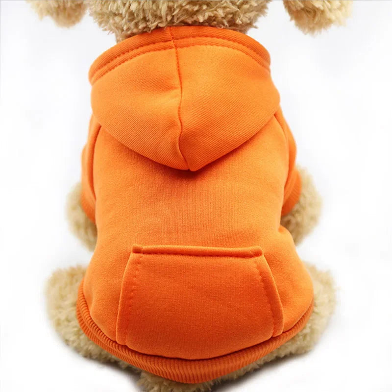 Warme Hundehoodies mit Taschen