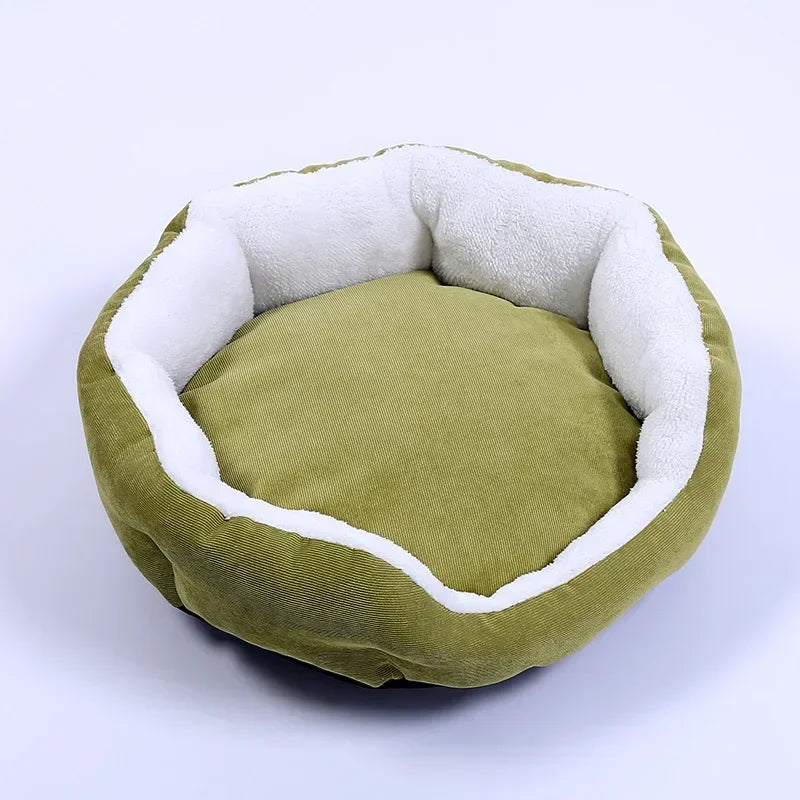 Round Soft Dog Bed