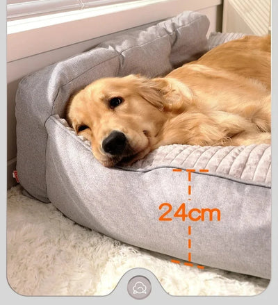 Lit d'angle confortable pour chien