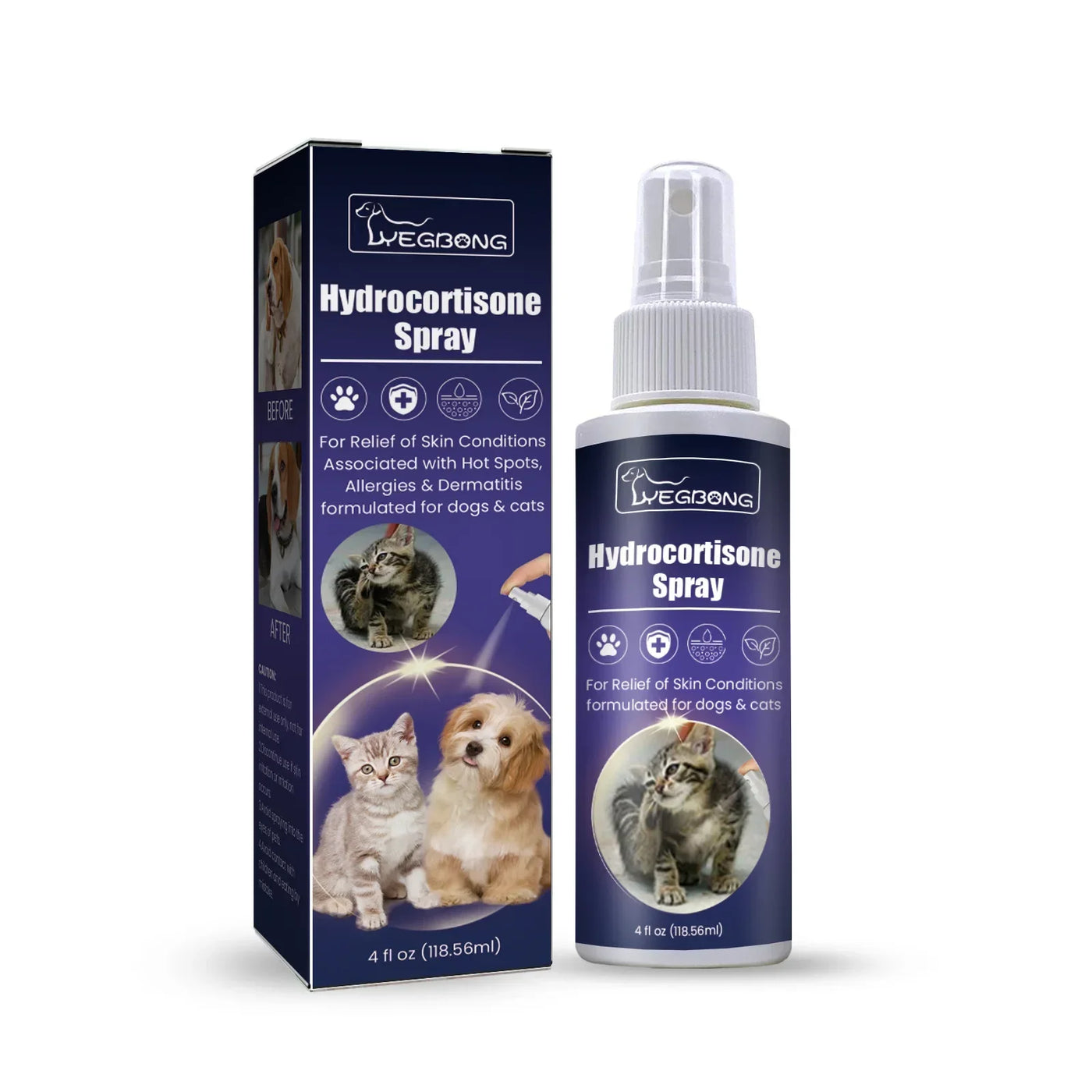 Spray multi-soins pour la peau des animaux