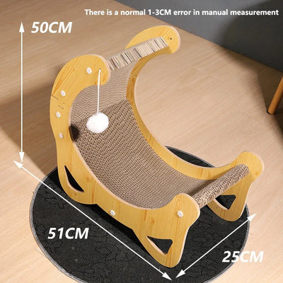 Moon Cat Scratching Bed