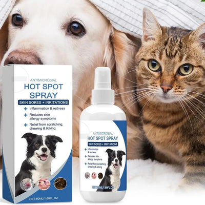 Sensitive Quick Smooth  Pet Conditioner Grooming Spray Deodorizing Anti Itch