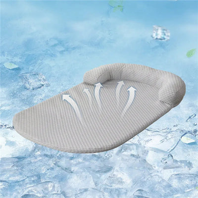 Pet Ice Silk Cooling Mat Self Cooling Washable