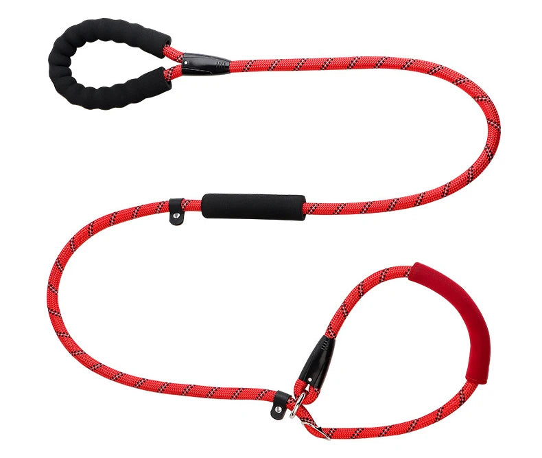 Ultra Soft P Chain Dog Leash & Collar One-Piece