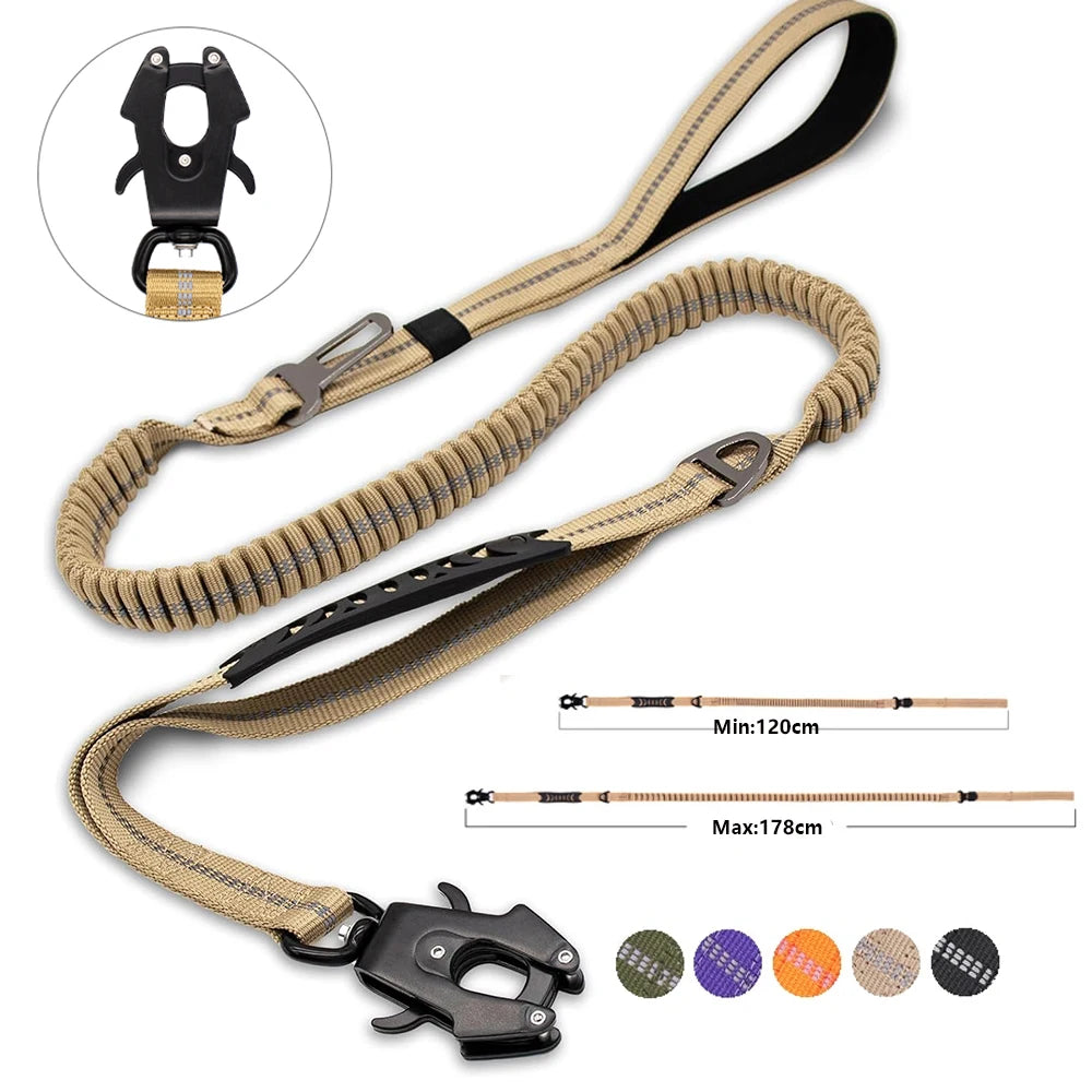 Ultra Resistant 2 In 1 Dog Lash Car Leash