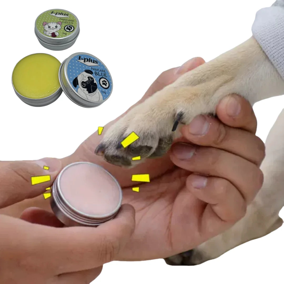 Crème protectrice pour le soin des pattes et du nez des animaux de compagnie, format voyage