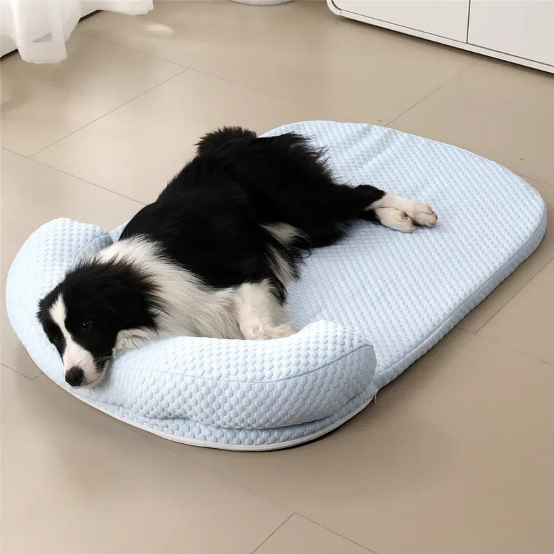 Pet Ice Silk Cooling Mat Self Cooling Washable