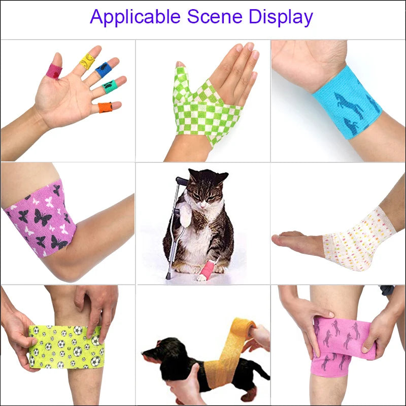 Pet Self Adhesive Bandages 6Pcs.