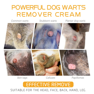 Creme zur Warzenentfernung bei Hunden, Anti-Mole, schmerzlose Fleckenentfernung