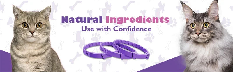 Calming Collar Cat And Dog Relieve Anxiety Protection Retractable Collars