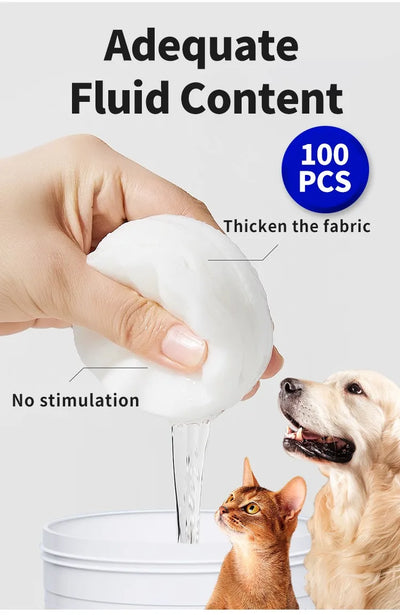 Sensitive Pet Eye Wipes