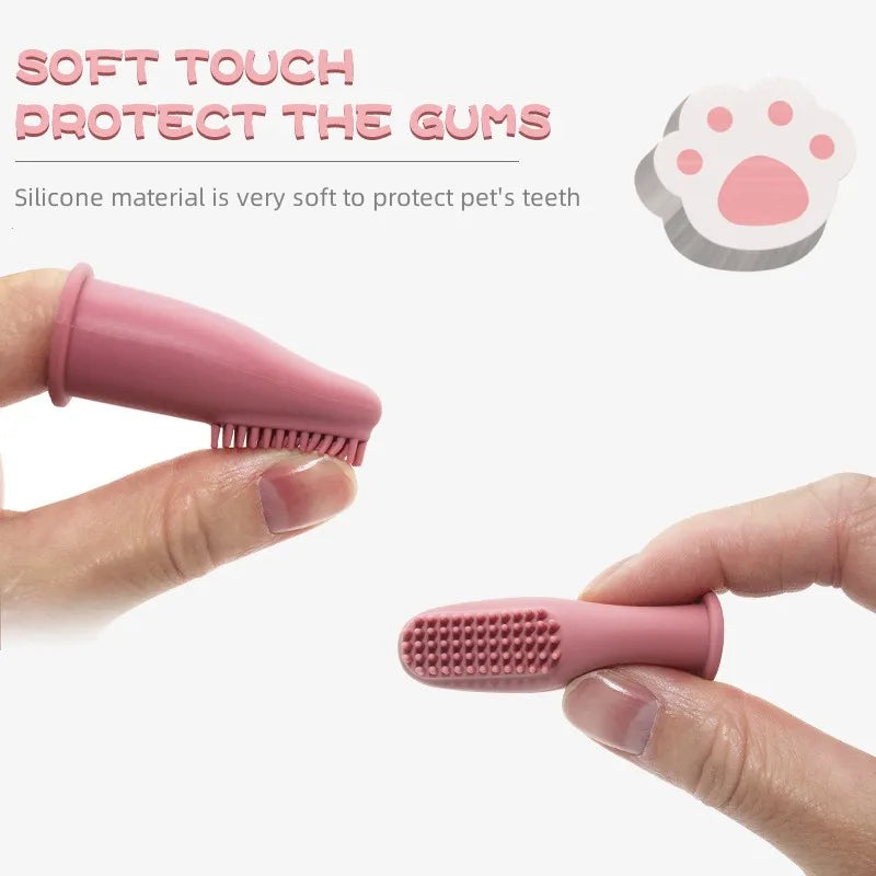 Dog Super Soft Pet Finger Toothbrush