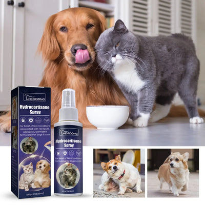 Spray multi-soins pour la peau des animaux