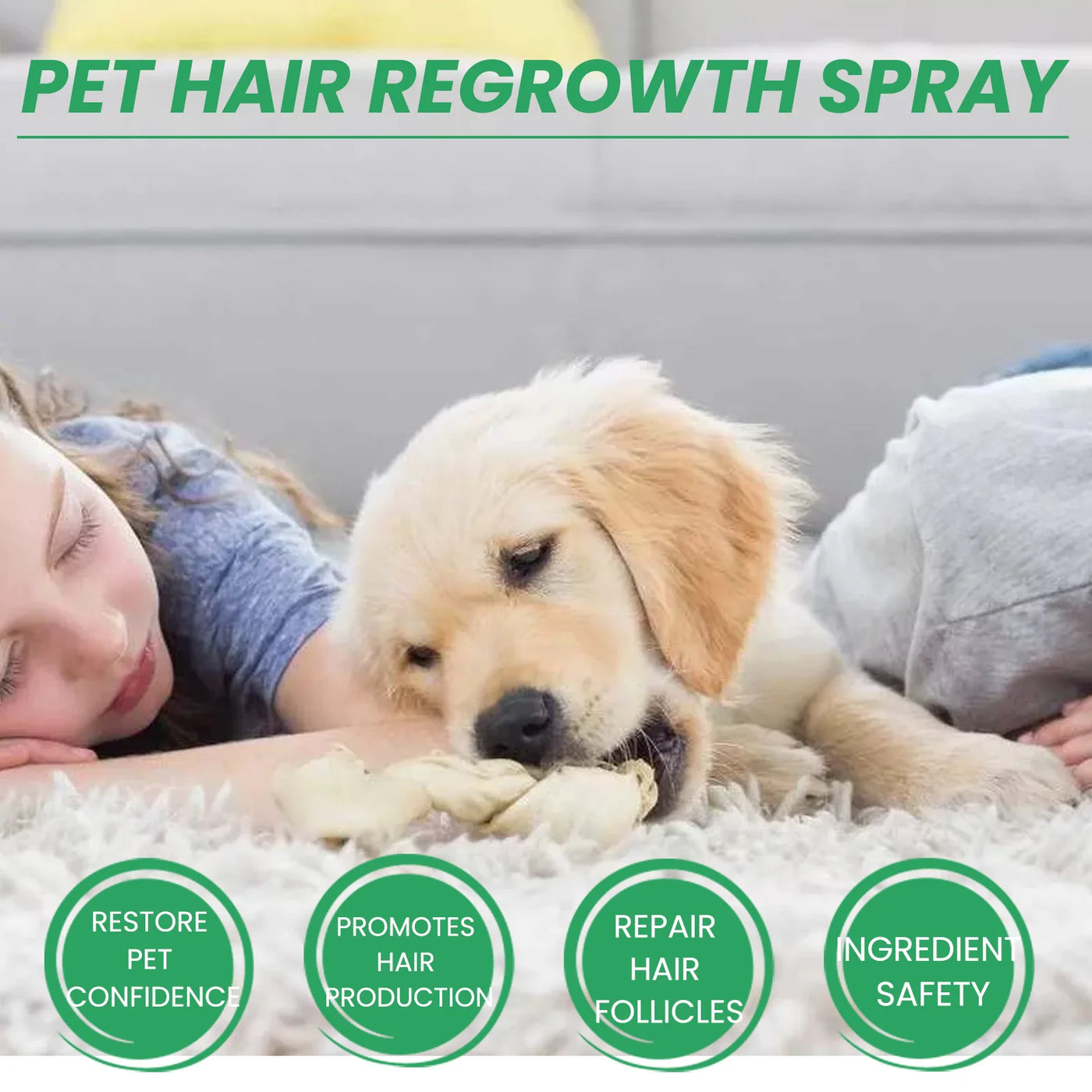 Pet Hair Regrowth Liquid Hair Loss Treatment