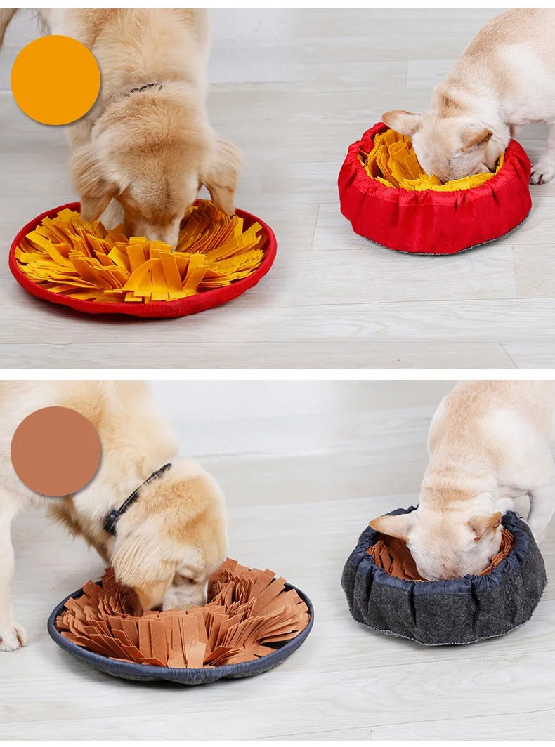 Pet Dog Snuffle Mat Nose Smell Training