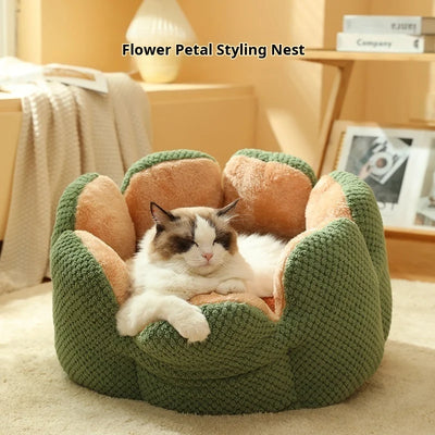 Sweet Dreams Petal-shaped Pet Bed