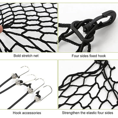 Durable Dog Car Safety Barrier Net Adjustable