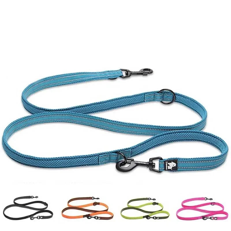 7 In 1 Multi-Function Adjustable Dog Lead Hand Free