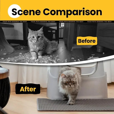 Magic Clean Cat Litter Mat Pet Toilet Waterproof Double Layer