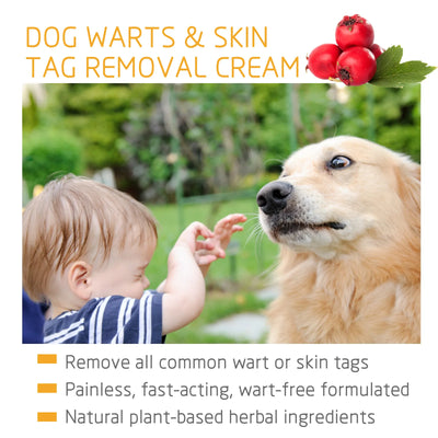 Crème anti-verrues pour chien anti-taupes sans douleur