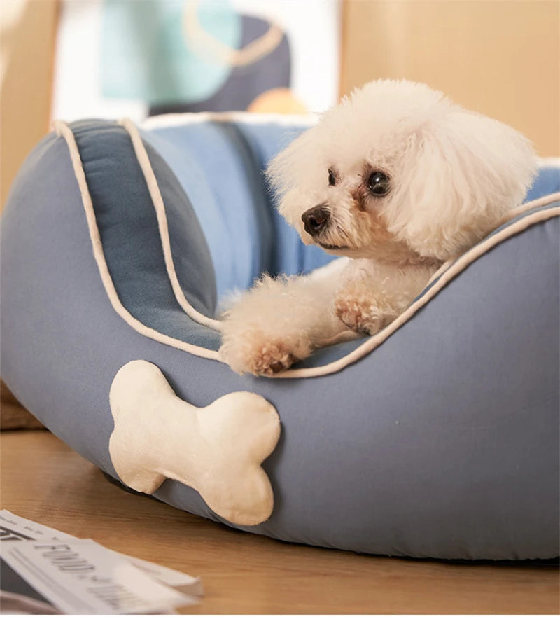 Cute Bone Pet Bed